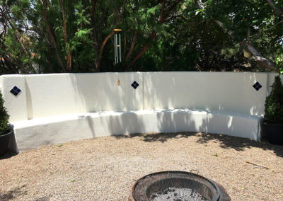 Landscaping Custom Block Seating 1200w